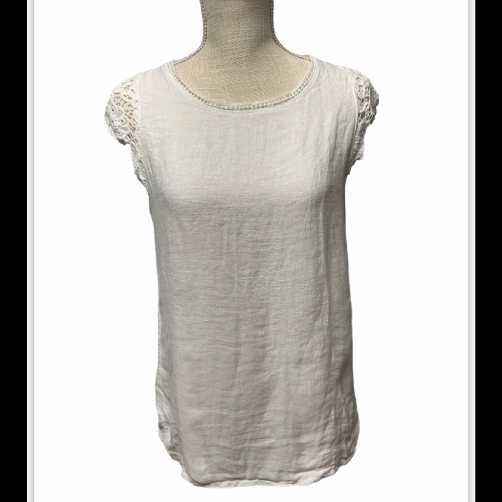 Viola Borghi 100%‎ linen top.  Made in Italy